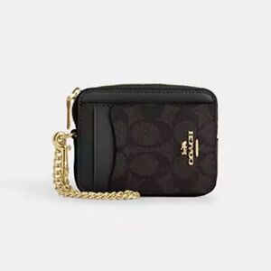 Coach Zip Card Case